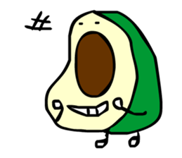 Mr. Avo sticker #2570543