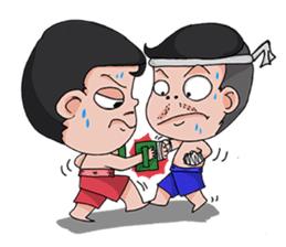 MuayThai AiJan-AiSeMa sticker #2570794