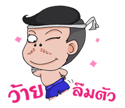 MuayThai AiJan-AiSeMa sticker #2570809