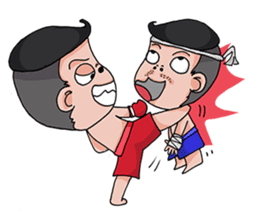 MuayThai AiJan-AiSeMa sticker #2570824