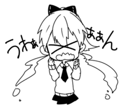 Monochrome Students sticker #2571028