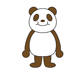 The Brown Panda sticker #2571151