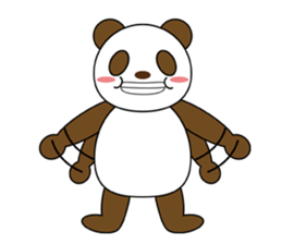 The Brown Panda sticker #2571152