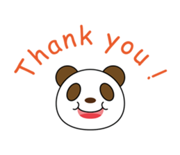 The Brown Panda sticker #2571155