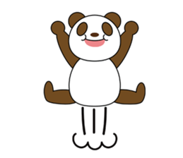 The Brown Panda sticker #2571161