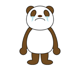 The Brown Panda sticker #2571163