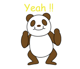 The Brown Panda sticker #2571169