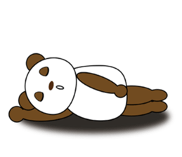 The Brown Panda sticker #2571172