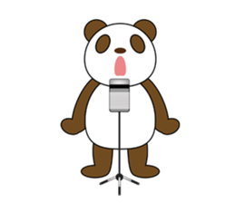 The Brown Panda sticker #2571173