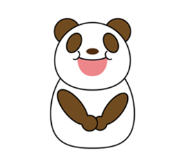 The Brown Panda sticker #2571174