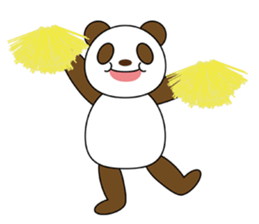 The Brown Panda sticker #2571175