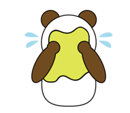 The Brown Panda sticker #2571177