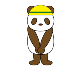 The Brown Panda sticker #2571178