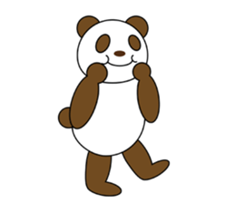 The Brown Panda sticker #2571179