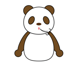 The Brown Panda sticker #2571185