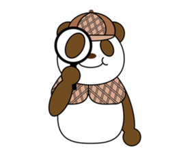 The Brown Panda sticker #2571186