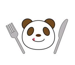 The Brown Panda sticker #2571188