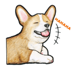 I LOVE CORGI  ! sticker #2571391