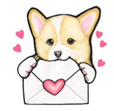 I LOVE CORGI  ! sticker #2571394