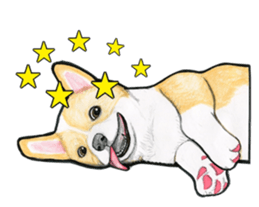 I LOVE CORGI  ! sticker #2571398