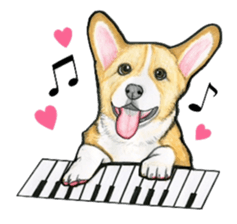 I LOVE CORGI  ! sticker #2571410