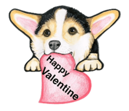 I LOVE CORGI  ! sticker #2571424
