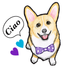 I LOVE CORGI  ! sticker #2571430