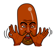 Frank Dangerous communication sticker #2571703