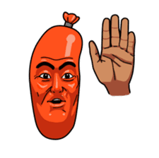 Frank Dangerous communication sticker #2571708