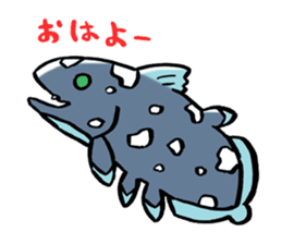 Deep sea fish sticker sticker #2572031