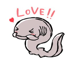 Deep sea fish sticker sticker #2572033
