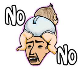 Strange man(English) sticker #2572112