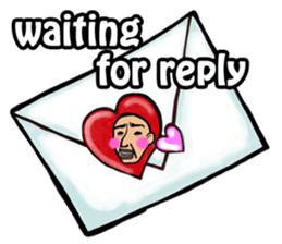 Strange man(English) sticker #2572116