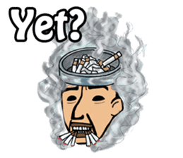 Strange man(English) sticker #2572117