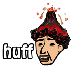 Strange man(English) sticker #2572119