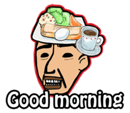 Strange man(English) sticker #2572121