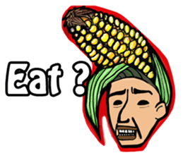 Strange man(English) sticker #2572122