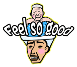 Strange man(English) sticker #2572123