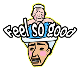 Strange man(English) sticker #2572123