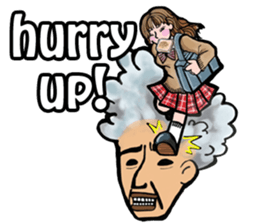 Strange man(English) sticker #2572124