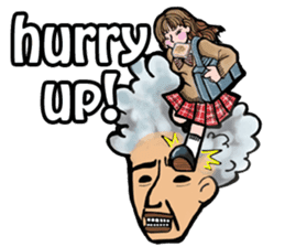 Strange man(English) sticker #2572124