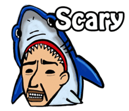 Strange man(English) sticker #2572132