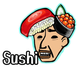 Strange man(English) sticker #2572133