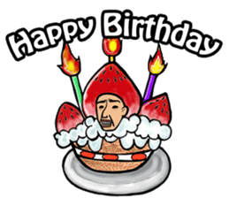 Strange man(English) sticker #2572135