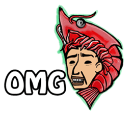 Strange man(English) sticker #2572140