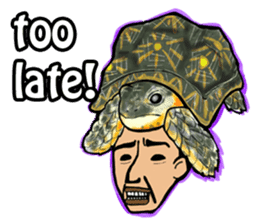 Strange man(English) sticker #2572143