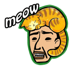 Strange man(English) sticker #2572145