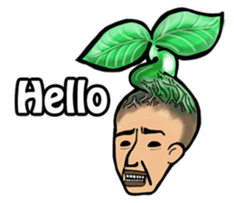 Strange man(English) sticker #2572146