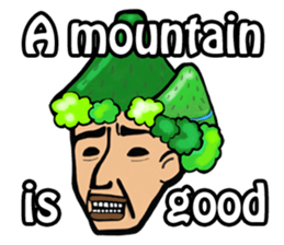 Strange man(English) sticker #2572149