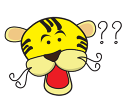 Nong Ma-Nao : Ma-Nao the Tiger sticker #2572397